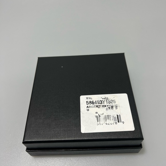 Saint Laurent Set Of Two Logo Hair Pins Silver $525 - Picture 5 of 6